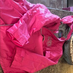 Pink Windbreaker Jacket